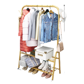 Rona Designer Golden Cloth Stand 105cm